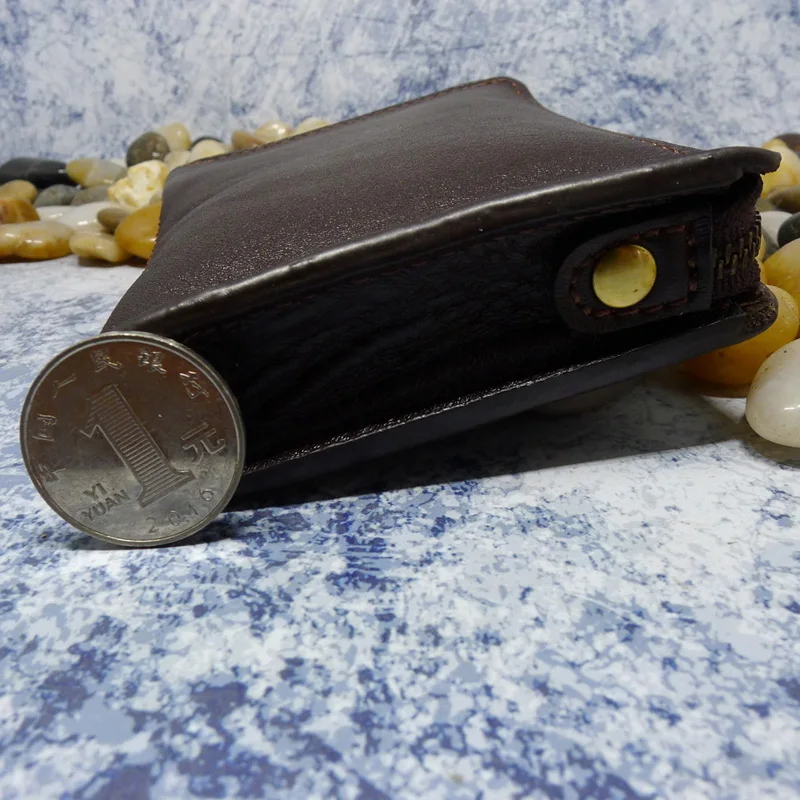 Blongk на Молнии Поясная Сумка Кожаная поясная сумка бумажник держатель для карт