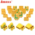 Amass XT90S XT90-S Bullet Connector MaleFemale Anti Spark для Lipo Battery Connector FPV Drone Quadcopter Car Truck Toys