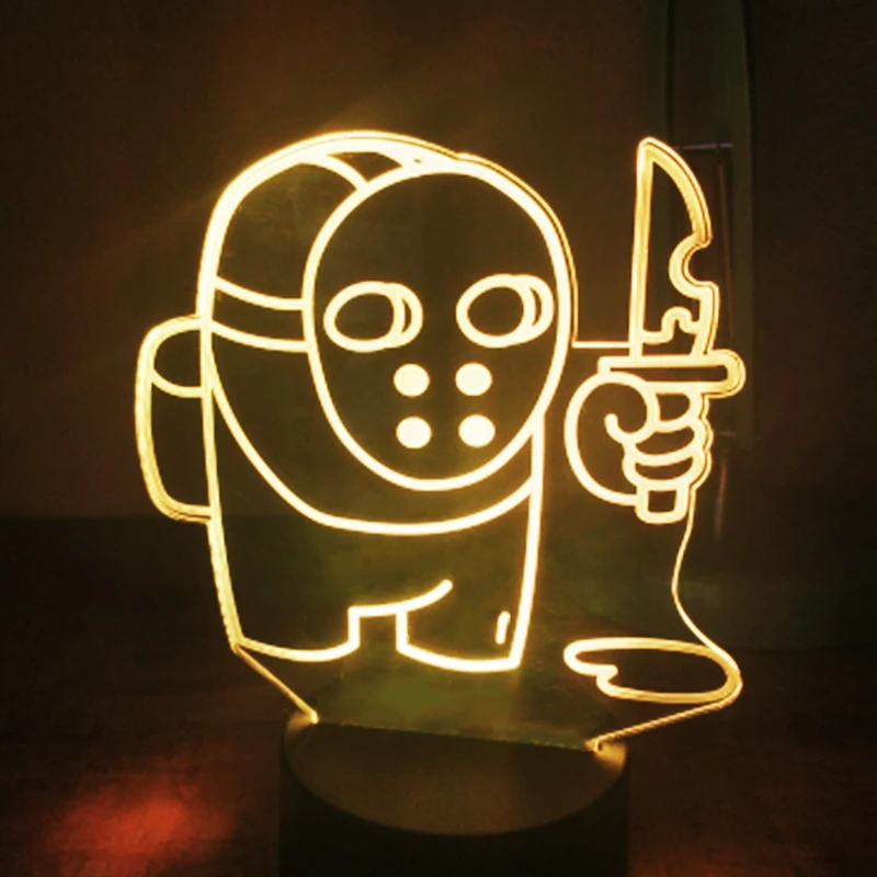

3d Night Light Lamp Acrylic Game Led Light for Bedroom Decoration Cool Gift Imposter Led Lamp Dropshipping