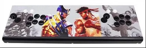 Черный Pandora Box 9 S все металлические box 2200 игровой в одном встроенный arcade/2D Видео игры HD качество подключения PS3/4 ТВ и другие игро - Цвет: Черный
