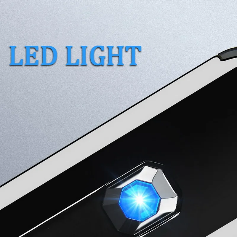 Двухсторонняя зажигалка с USB кнопкой для зарядки электронная ветрозащитная