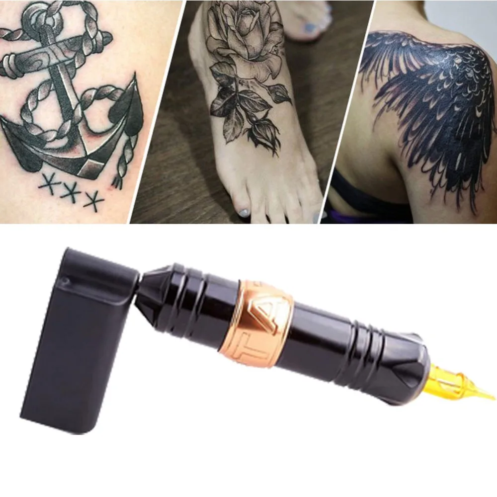 

Блок питания для тату-машинки, RCA и DC-разъем, беспроводной блок питания для микроблейдинга