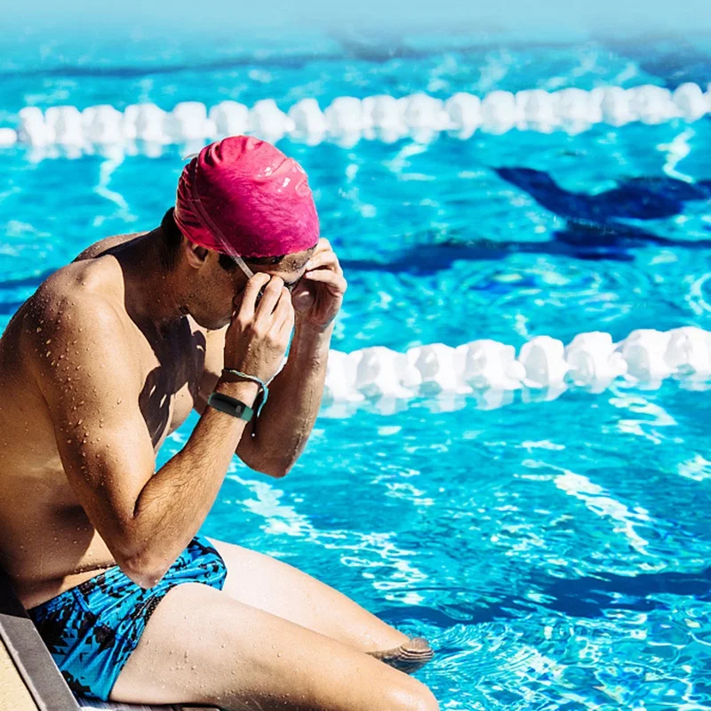 

Smart Bracelet Waterproof Sport Wristbands Heart Rate Blood Pressure Monitor Smart Reminder