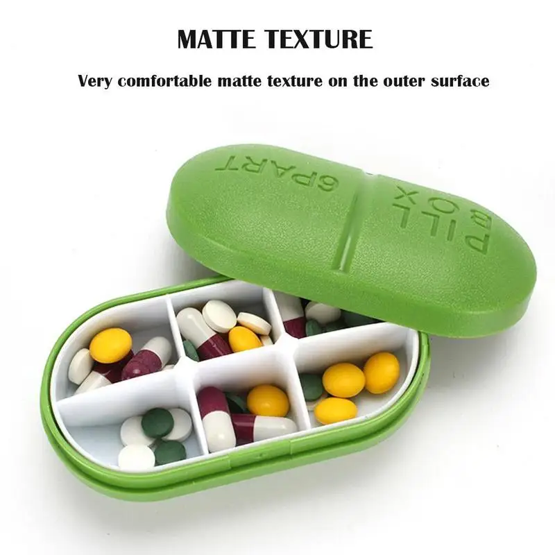 1 шт. мини коробка для таблеток ярких цветов милый пластиковый чехол складной