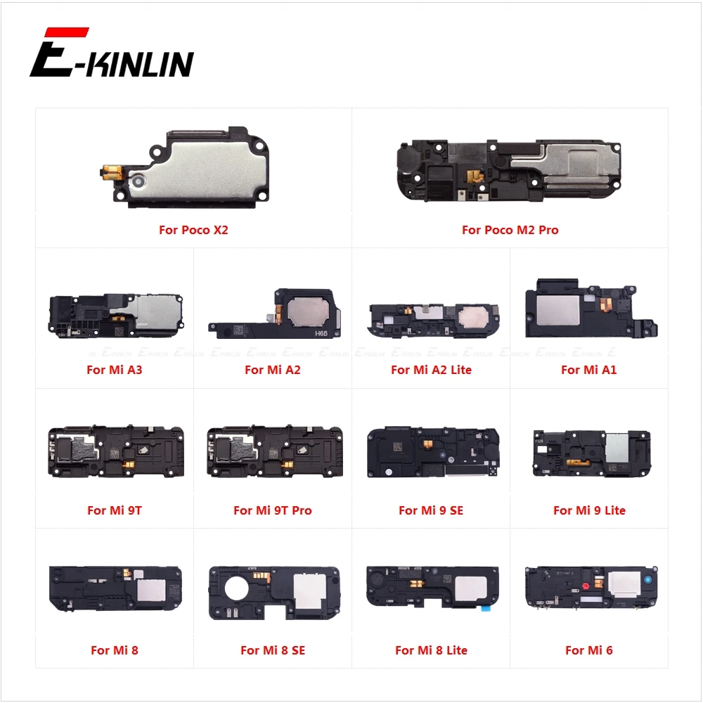 Главный задний звуковой сигнал звонка громкий динамик гибкий кабель для XiaoMi Mi A3 A2