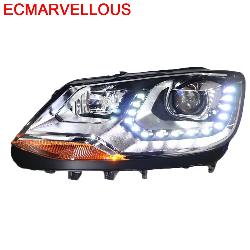 

Neblineros Para Auto Automobiles Led Running Automovil Headlights Car Lights Assembly 12 13 14 15 16 17 18 FOR Volkswagen Sharan