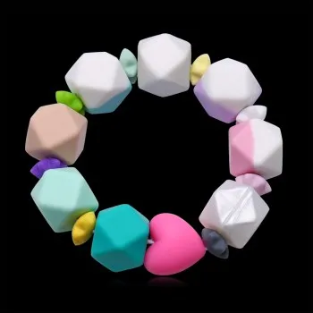 

New Silicone Color Fashion Personality Trend Bracelet Children Cute Bracelet Bracelet for Women Luxury Gift 2021 SGELN091