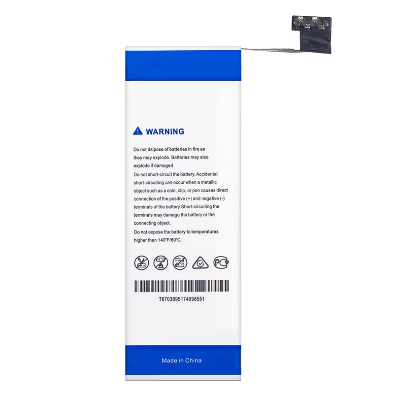 Аккумулятор 2200 мАч для APPLE iPhone SE 2016 iPhoneSE 5SE литий-полимерные аккумуляторы большой