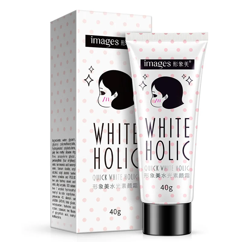 

Images Face Cream Whitening Cream Long Lasting Moisturizer Skin Oil Control Cover Pore Base Foundation Korean FaceCare Cosmetics