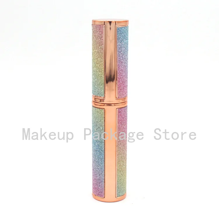 

10ml 30/50pcs Patch Rainbow Empty Eyeliner Liquid Refillable Bottle, Beauty Makeup Tool Mascara Tube, Eyelashes Cream Container
