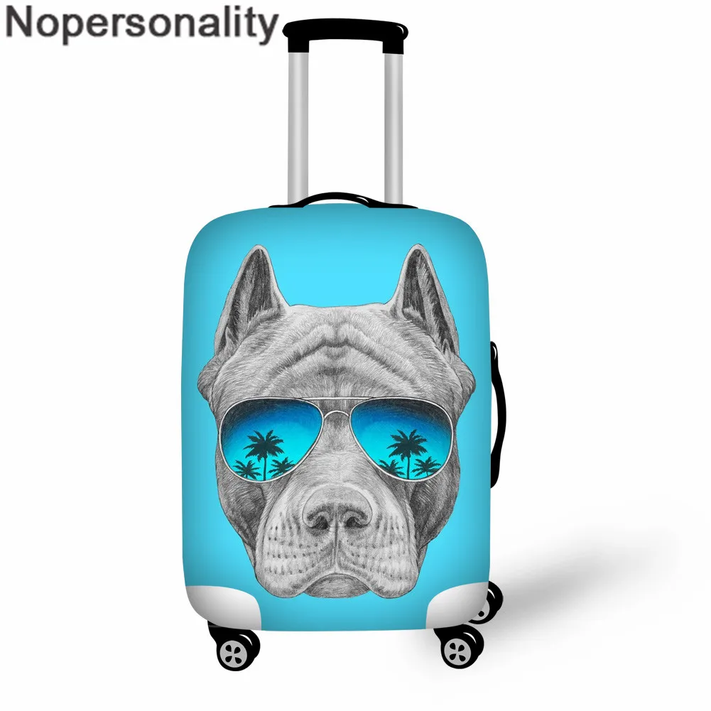Z3639 Аксессуары для путешествий Nopersonality, защитный чехол для чемодана для собак, эластичный Чехол для багажа с паролем, пылезащитный чехол - Цвет: Z3639