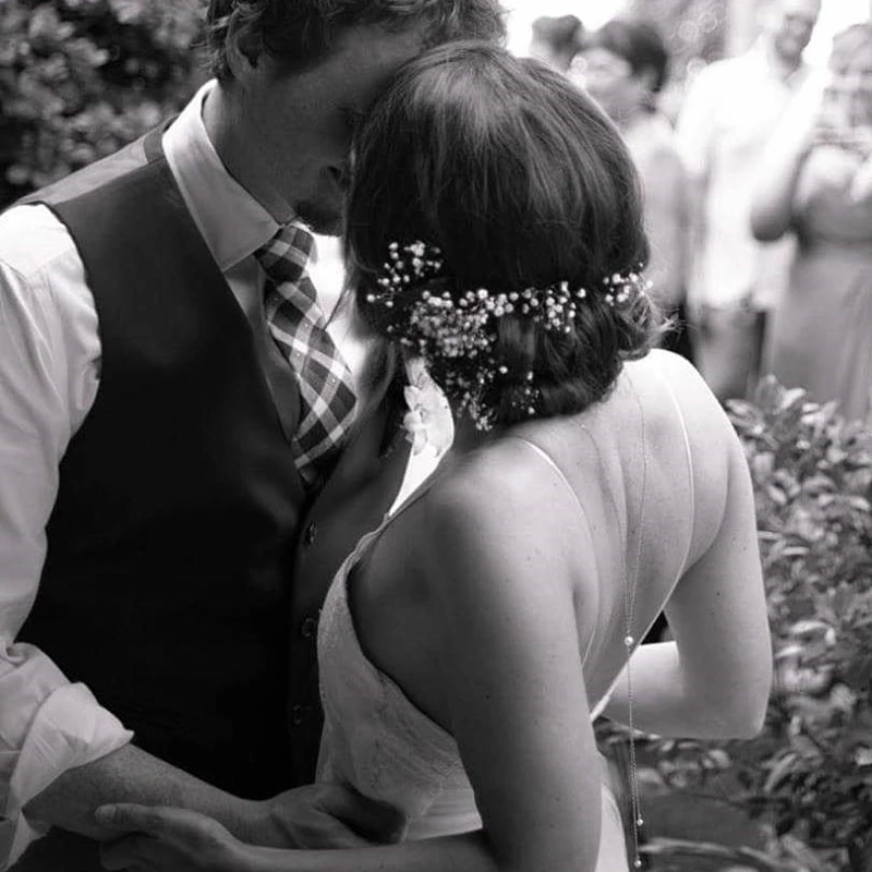 

Wedding Bridal Backdrop Necklace Simulated Pearls Back Chain Bikini Bodychain