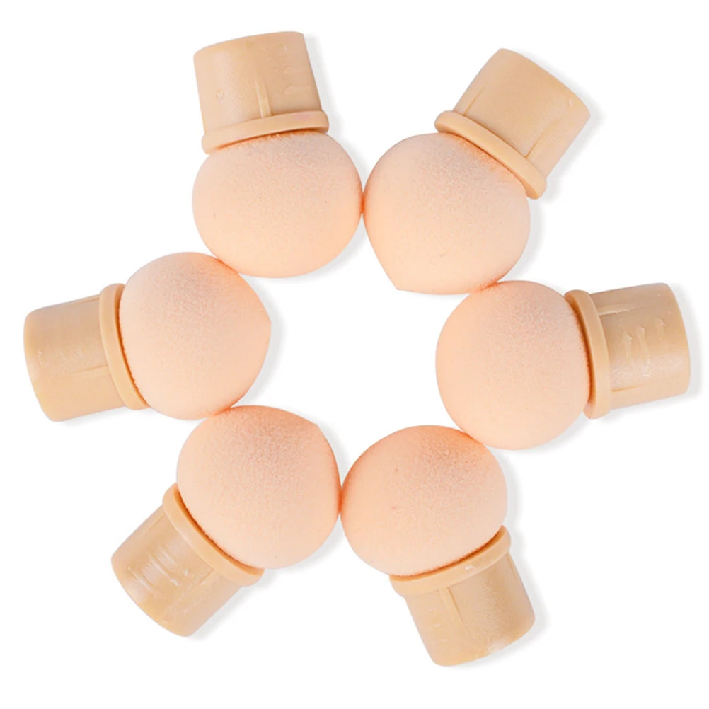 5 шт. Сменные губчатые головки для дизайна ногтей кисточка декора Цветущая печать