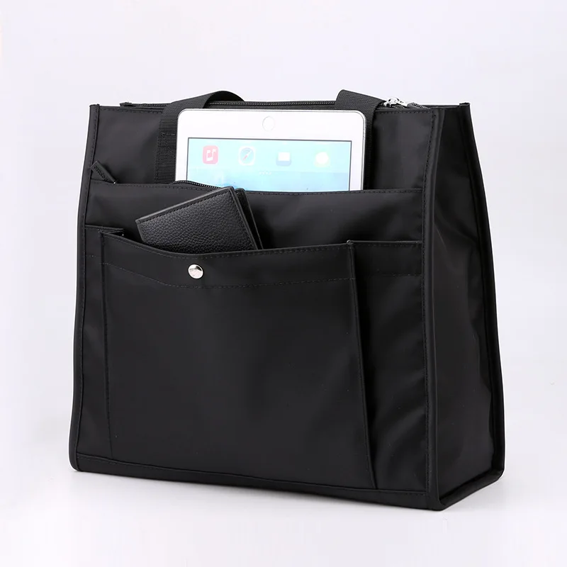 Men Business Handbags 2021 New Waterproof Nylon Multi-Layer Large Capacity Document Bags Luxury Male Briefcases