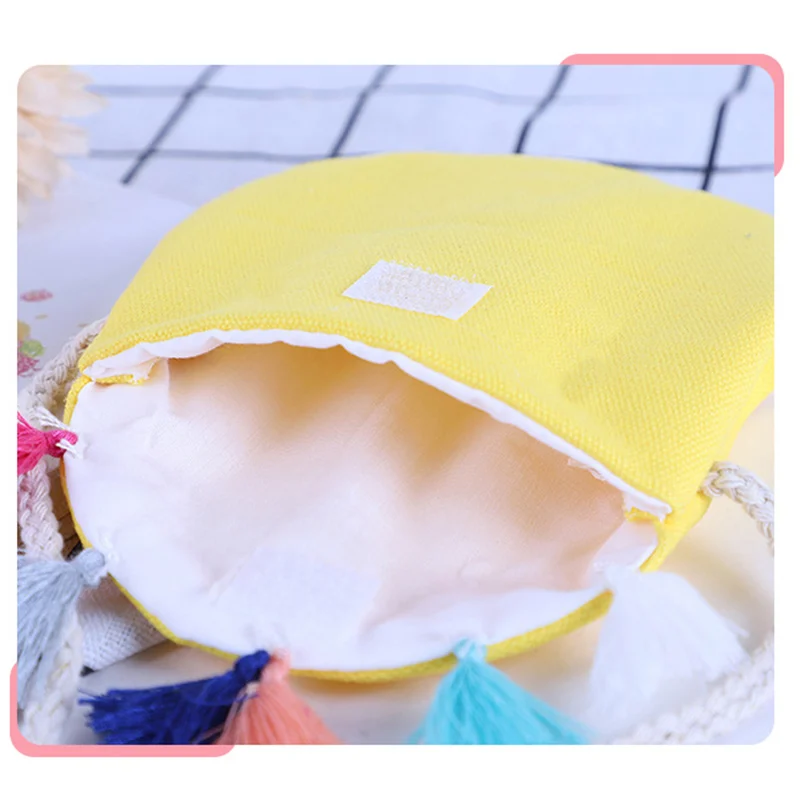 

Crossbody Single Shoulder Bag Children Cartoon Coin Cash Bag with Strap HB88