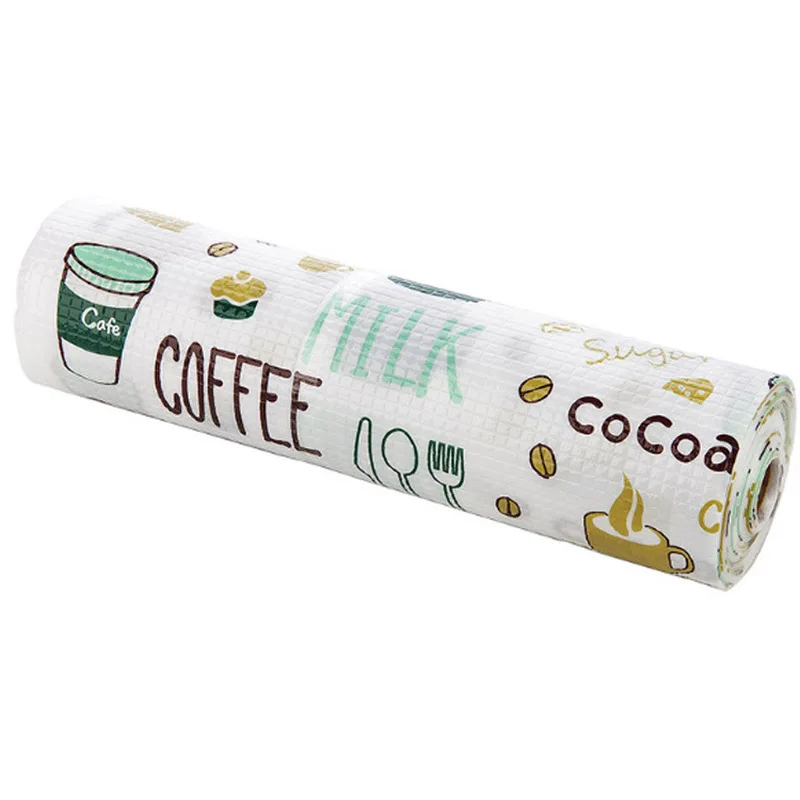 Cartoon Cuttable Cabinets Pad Paper Drawer Thick Waterproof Anti Moisture Kitchen Stickers Home Wardrobe Cabinet Mat | Дом и сад