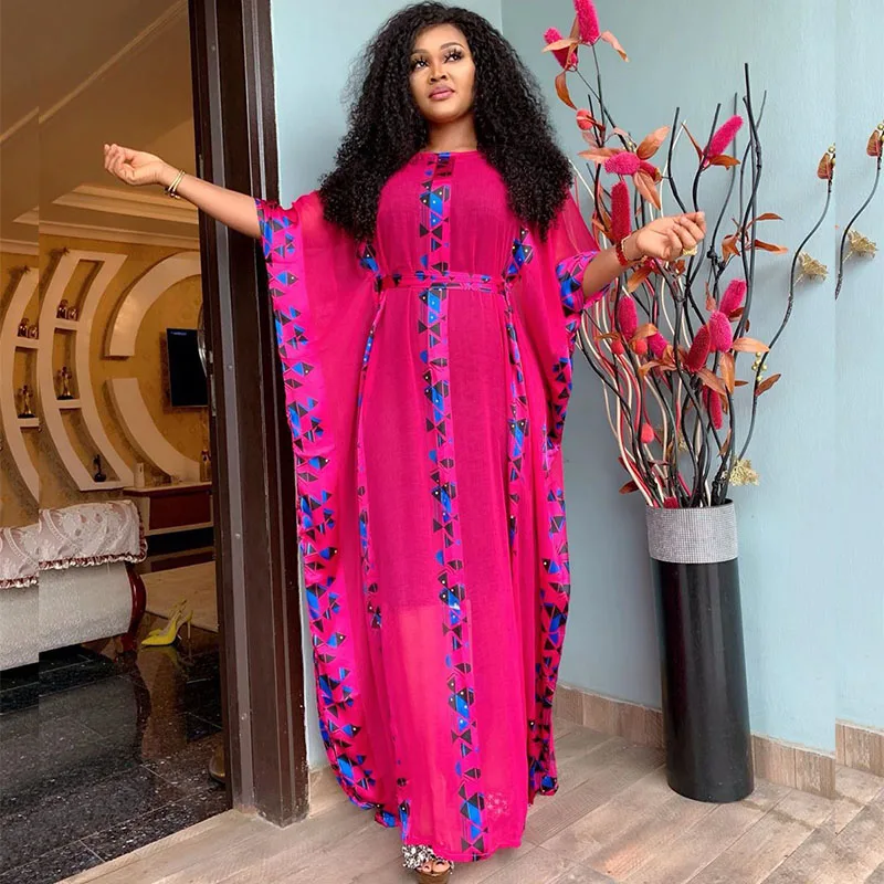 Африканские платья для женщин африканская одежда Дашики базин с цветочным