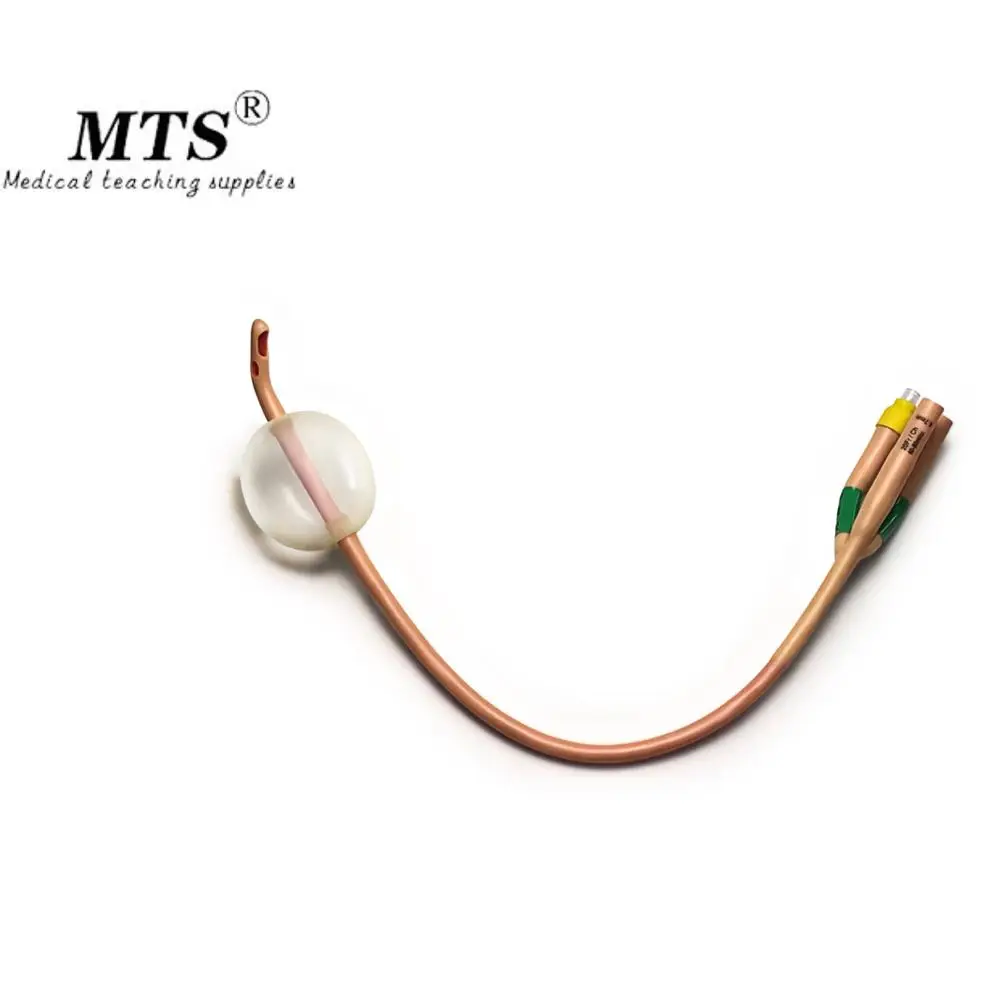 2 шт. более сильный поток медицинская 3 х полосная латексный мочевой катетер