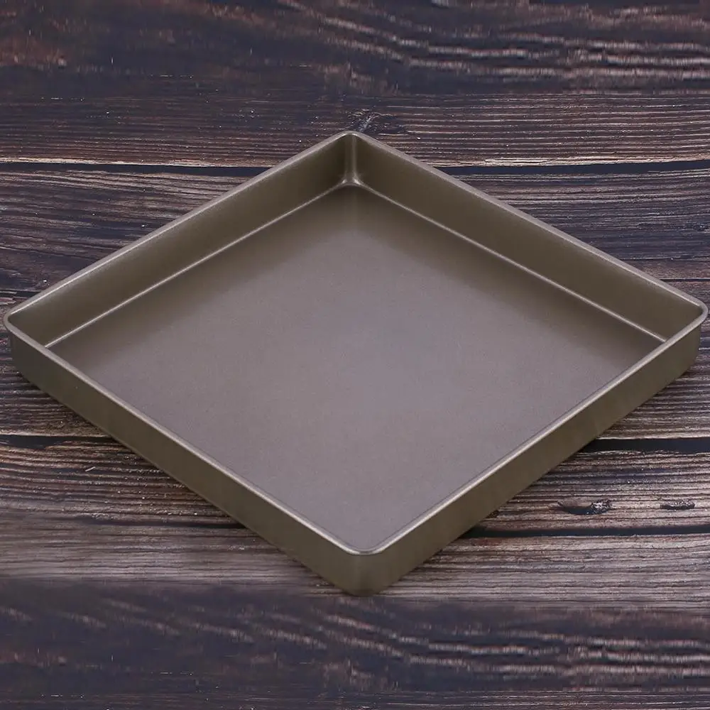 Антипригарная квадратная форма для выпечки тортов 11 дюймов поднос из