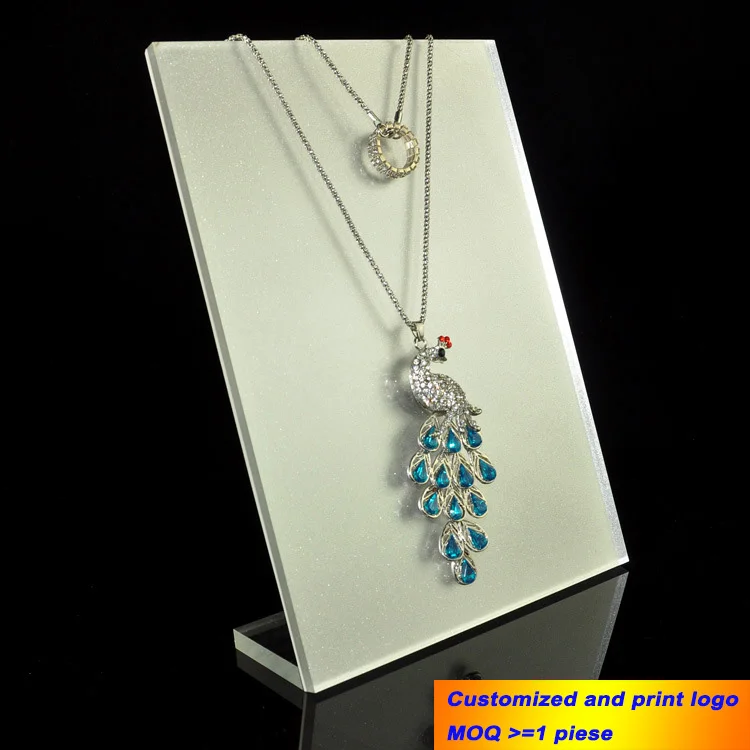 Высококачественная акриловая подставка для ожерелья подвеска демонстрации