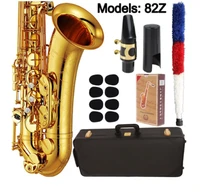 music fancier club tenor saxophone 82z black lacquer case sax tenor mouthpiece ligature reed neck musical instrument accessories