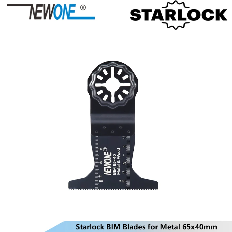 NEWONE Starlock bim65мм лезвия пилы подходят для осциллирующих инструментов резки дерева