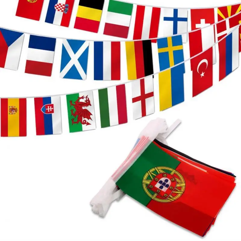 

5/8 м треугольный флаг футбольной команды 20-24 флаг страны мира баннер флажки баннер для гирлянды праздничный Декор