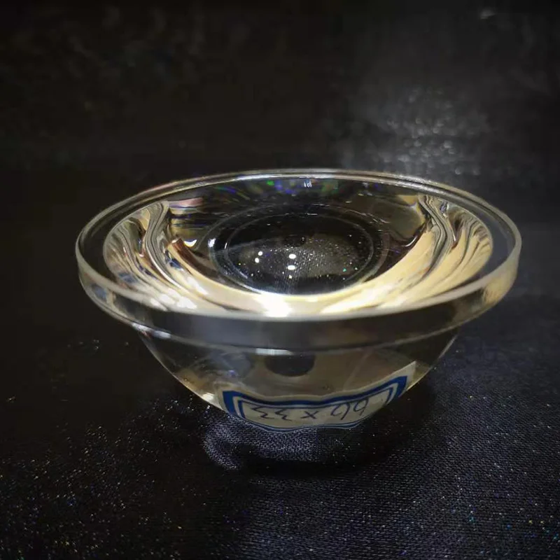 Светодиодная линза 66 мм выпуклая конденсаторная оптическая фокусировка