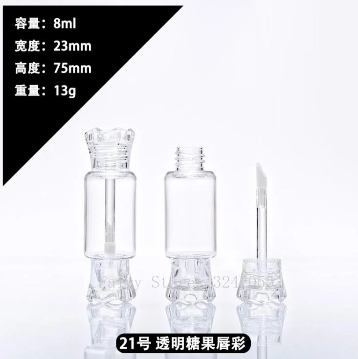 1/2/5 шт конфеты бутылка для блеска губ домашняя Материал блеск трубка Liploss