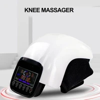 new electric heating knee pads lcd display control smart leg vibration massage joint pain relief physiotherapy instrument