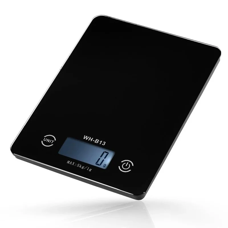 

5KG/1G Accurate Touch Screen Kitchen Scale LCD Backlight Digital Kitchen Food Scale G/LB/OZ for Baking Cooking Tare Function