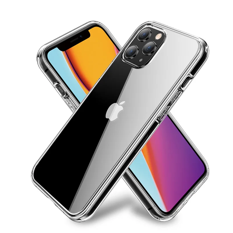 Чехол для Телефона iPhone 12 Mini 11 Pro Max SE XR X XS 6 7 8 Plus мягкая задняя крышка из ТПУ
