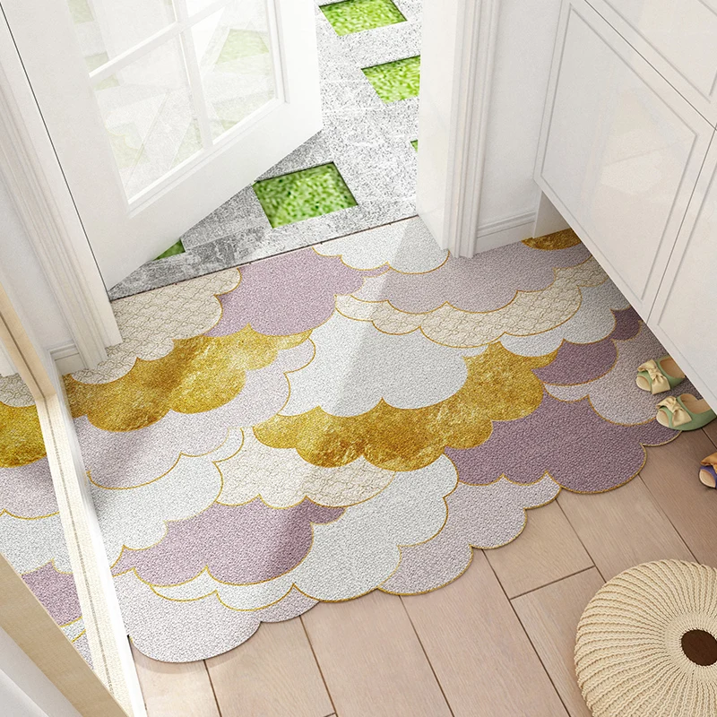 entrance door mat carpet can be cut custom pattern home floor mats carpet kitchen mat bathroom mat anti slip hallway door mats free global shipping