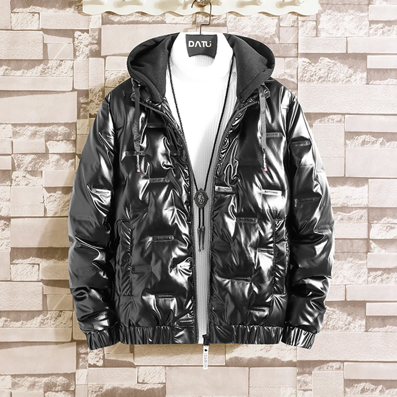 Winter mens jacket light down jacket for men fashion  trend of thickened warm white duck down  coat for men high quality