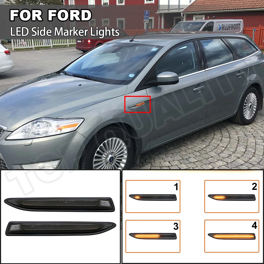 Для Ford Mondeo Mk4 хэтчбек/седан/универсал (BA7) 2007-2015 динамический повторитель