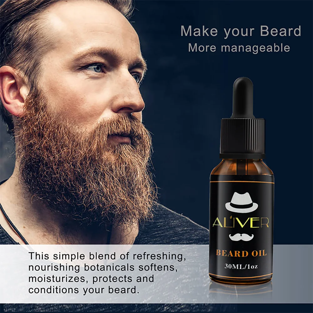 MOQ100 Pcs OEM Customized Private Label Beard Oil &amp Balm Custom LOGO Natural Organic Mustache Wax 30g/1oz | Красота и здоровье