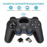 2 4ghz wireless game controller joystick gamepad with usb receiver for ps3 android tv box raspberry pi retropie retroflag nespi