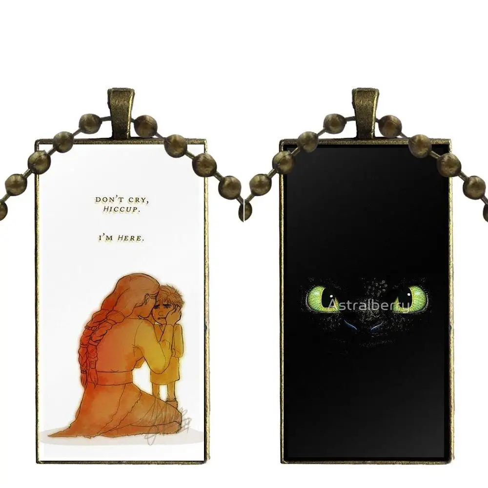 Беззубиковые глаза для мужчин и женщин вечерние подарок стеклянный кулон