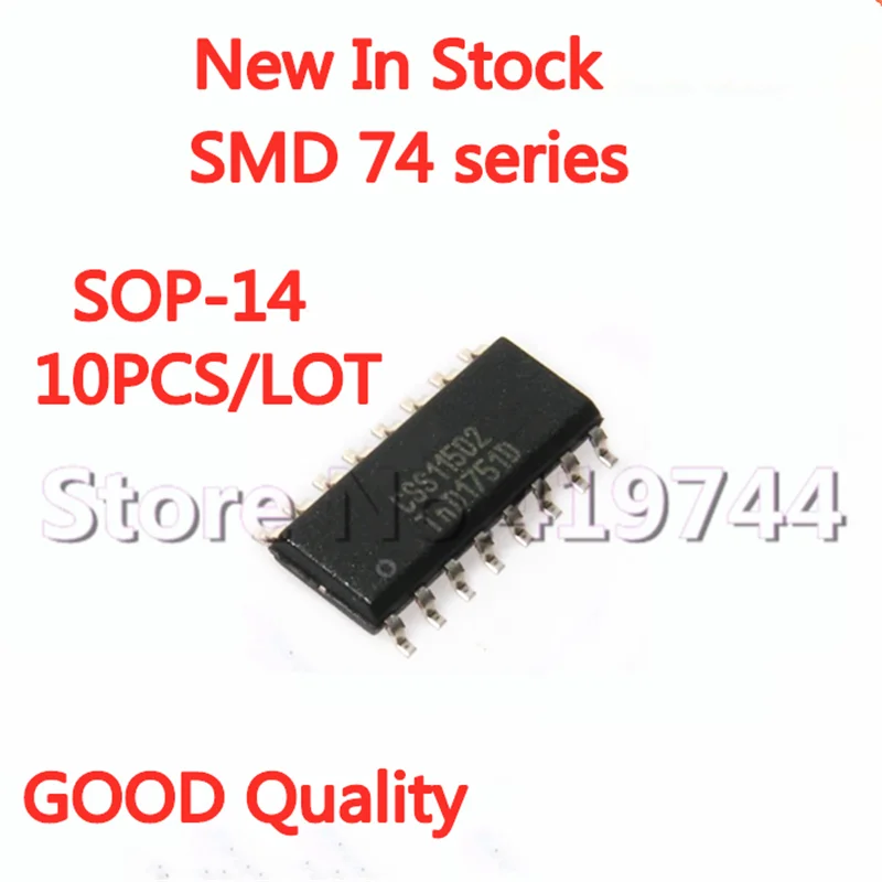 10 шт./лот 74HC00 74HC00D SN74HC00DR SMD SOP-14 42 вход NAND gate в наличии новая Оригинальная