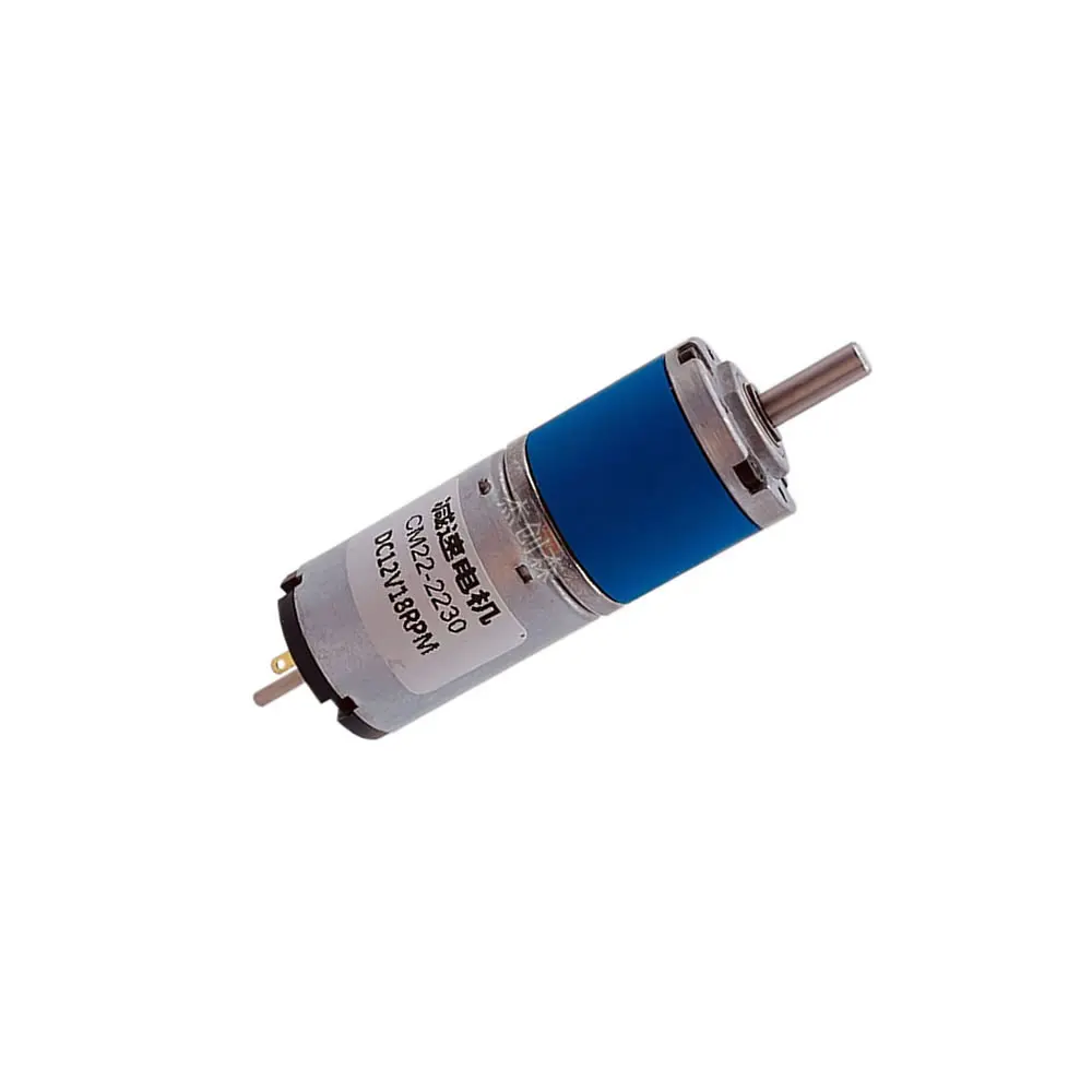 Двигатель планетарного редуктора 22 мм 12V2 4 в с низким уровнем шума высокий