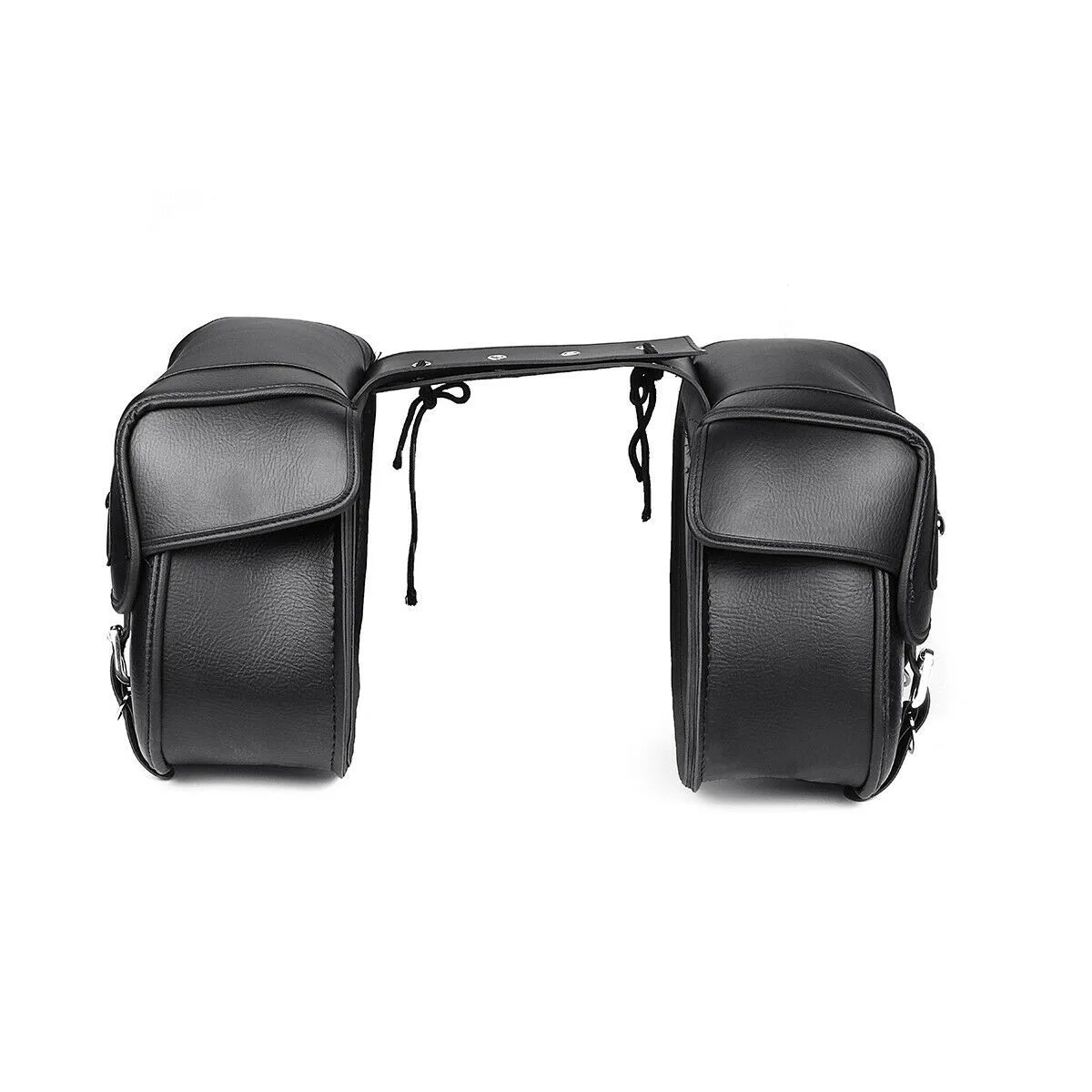 

2Pcs Motorcycle Equippments Side Saddle Bags Tool Bag Luggage Storage Saddlebags PU Leather For Luggage Practical To Use