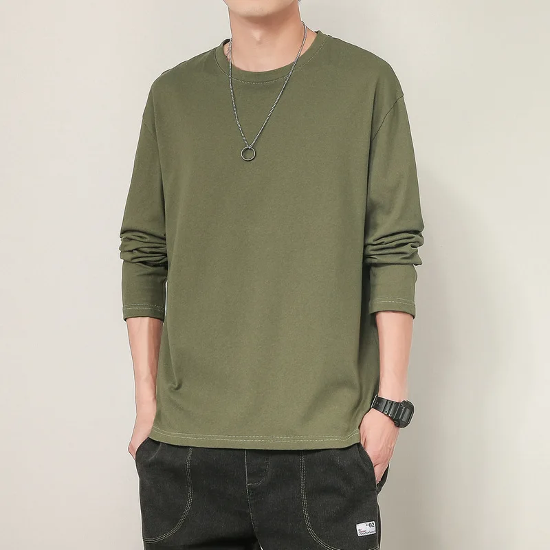 

2021 spring and autumn new high quality men's casual T-shirt