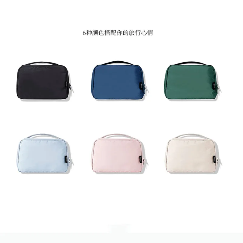 

Portable Cosmetic Storage Bag Lipstick Washing Waterproof MakeUp Bag Organizer Travel Zipper 2020 Women's Toiletries Handbag