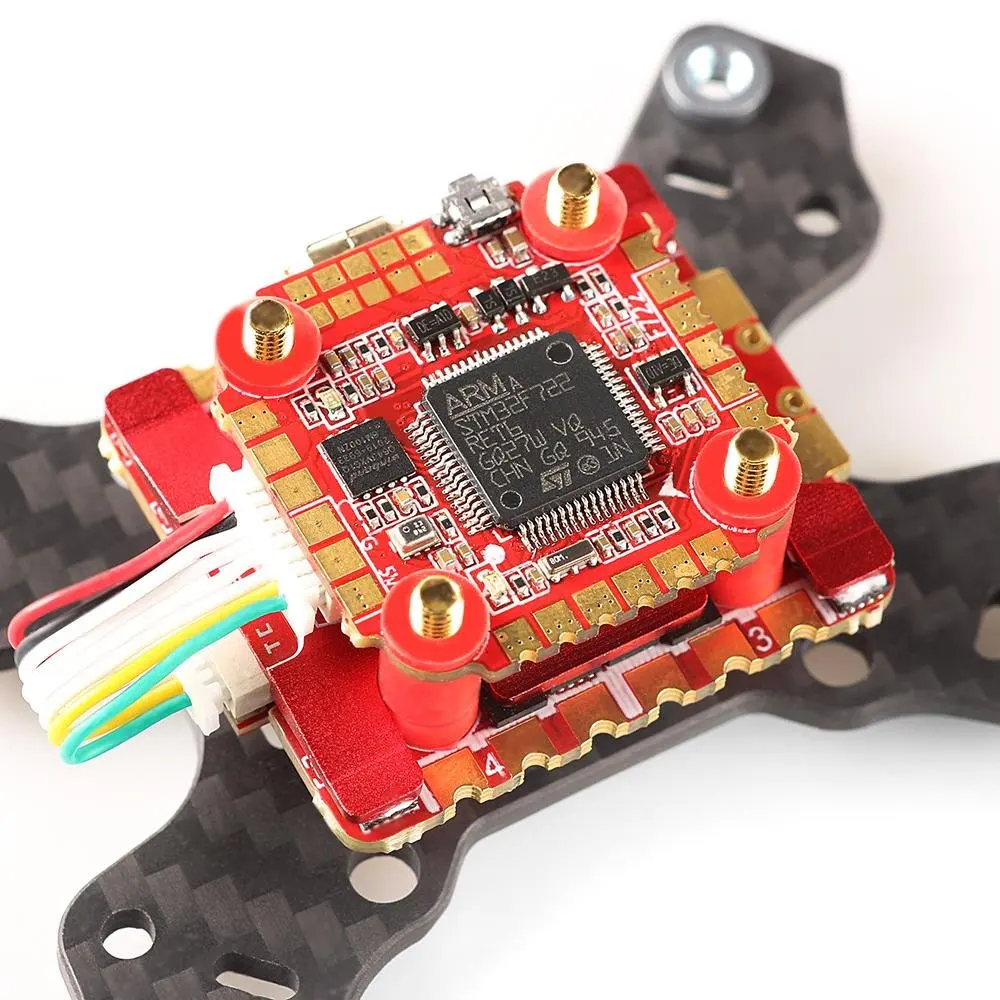 

20X20 HGLRC Zeus F745 Stack Flying Tower FPV 3-6S F722 Flight Control 45A 4in1 ESC for RC FPV Racing Drone DIY Replacement Parts