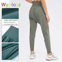 wyplosz naked high waist tight fitness yoga pants elastic energy tight gym workout leggings for woman sports quick dry frivolity