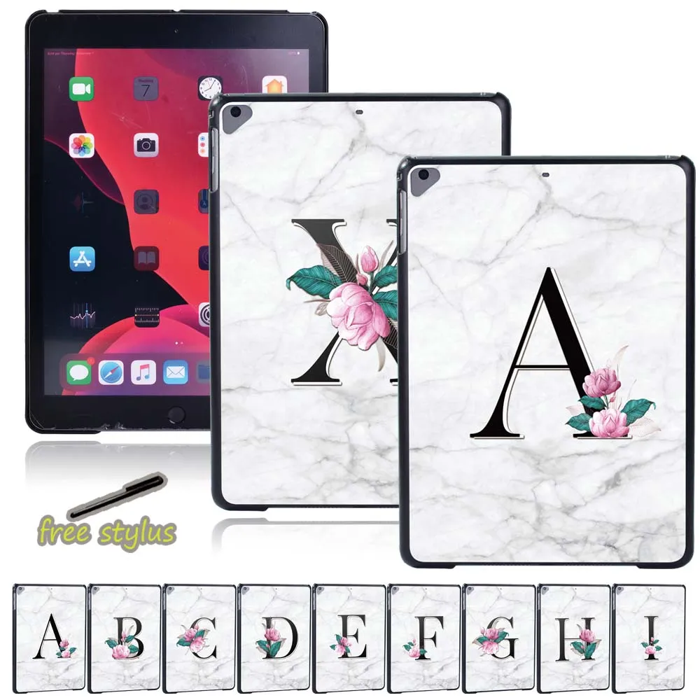 

Tablet Case for Apple IPad Mini1/2/3/4/5/iPad2/3/4/iPad (5th/6th/7th Gen)/Air/Air 2/Pro /Air3/Pro(2nd/3st/4nd Gen) with Letter