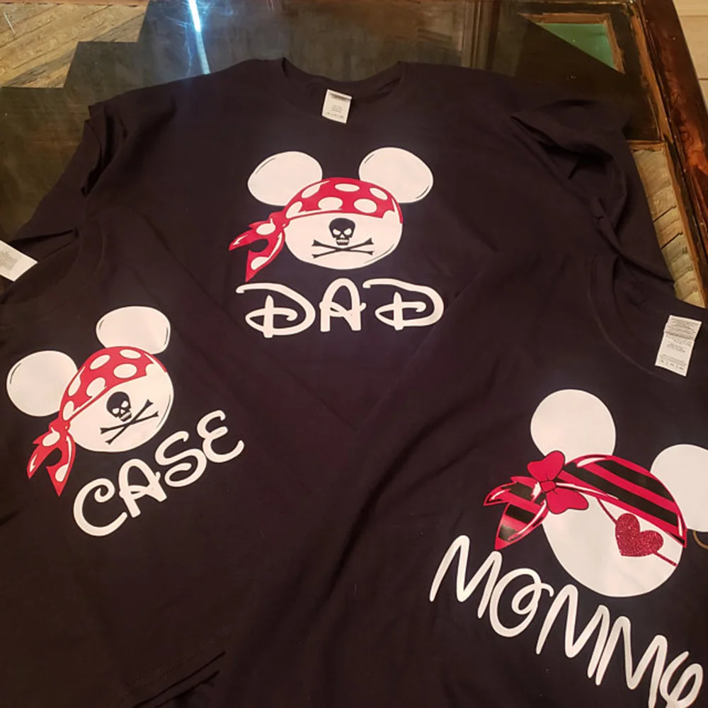 

Custom Matching Family shirts, Cruise, vacation, family fun top，Personalized Daddy and Mommy baby tops for a family of three