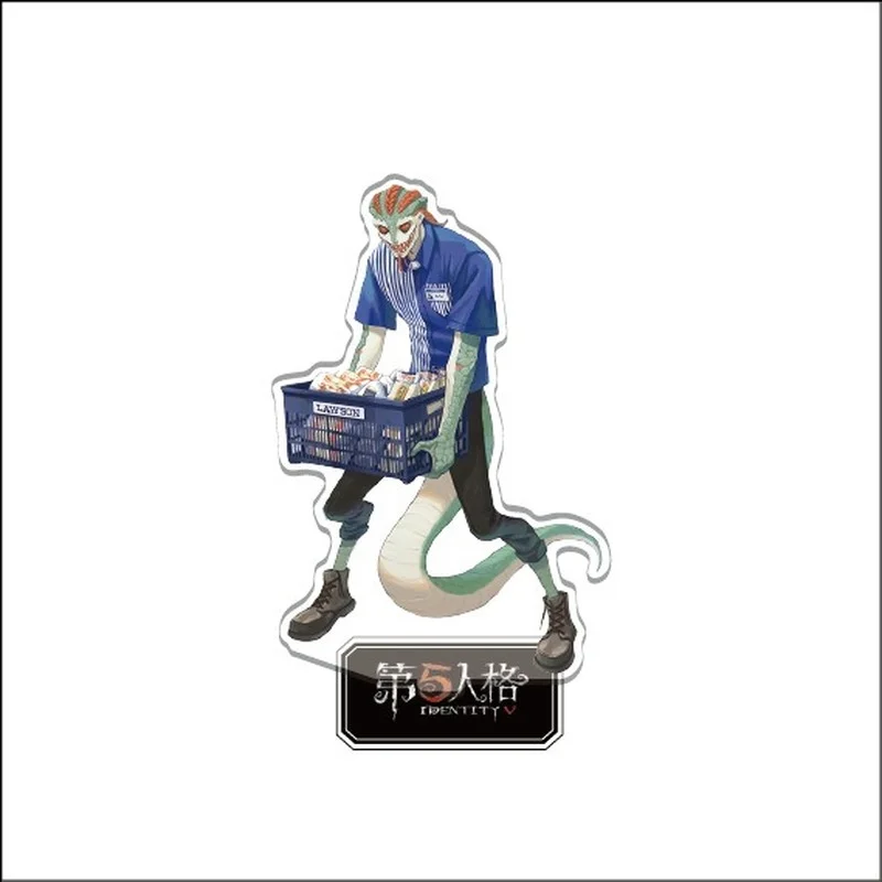 

IdentityV Keychain Woman Acrylic Stand Mechanic Man Key Chain Key Ring Girls Key Holder Jewelry Emma Woods Llaveros Helena Adams