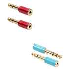 REXLIS 6,35 мм штекер на 3,5 мм штекер стерео гнездо для наушников адаптер для микшера усилитель 6,35 адаптер, 2 шт.