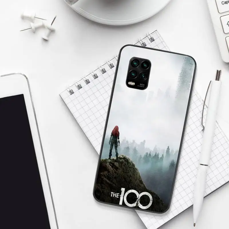

Hot The Hundred The 100 Black Soft Phone Cases For Xiaomi 8 9 Se 10 10pro Note 2 3 10 MIX2 S MAX2 3 F1 5X